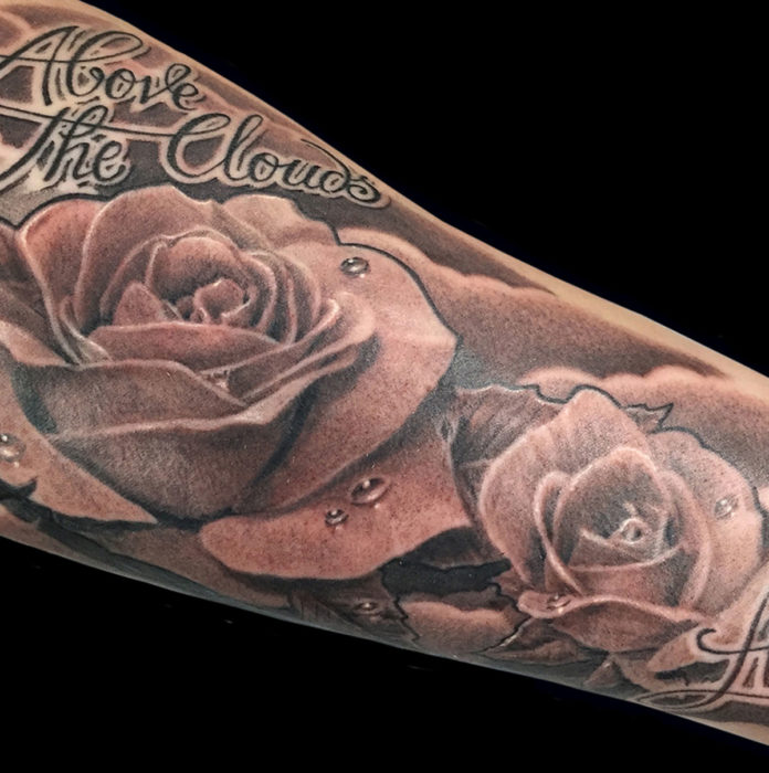 Tattoo bloemen Needle Time